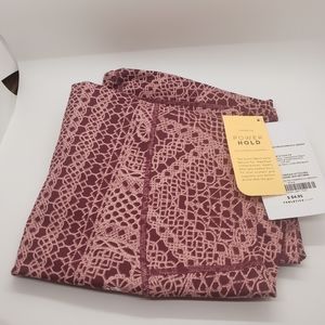 FABLETICS Pink and Red Tribal Print Leggings